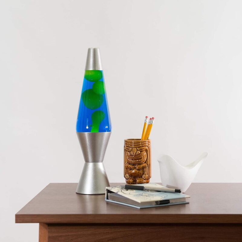 14.5” LAVA Lamp – Yellow/Blue/Silver - US 6165