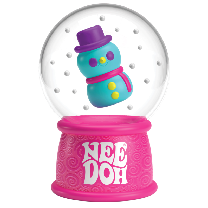 NeeDoh Squish N Flow Snow Globe - US 5059