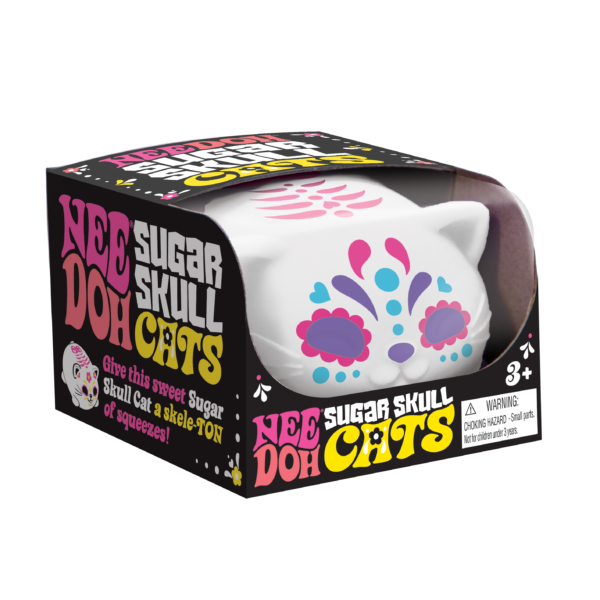 NeeDoh Sugar Skull Cats - US 4128