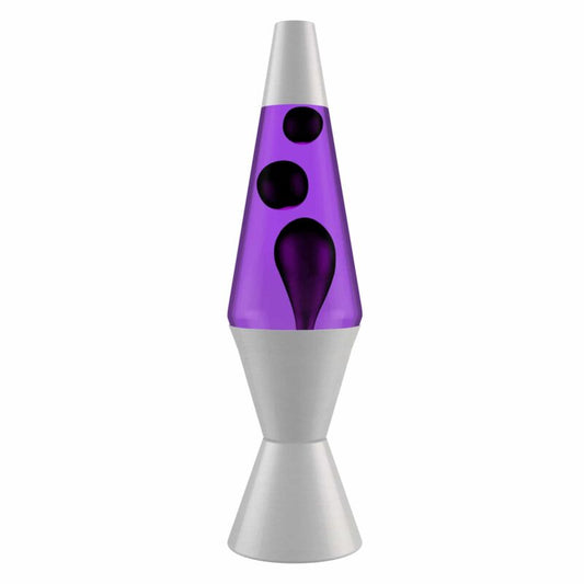 14.5’’ LAVA Lamp – Black &amp; Purple - US 6040