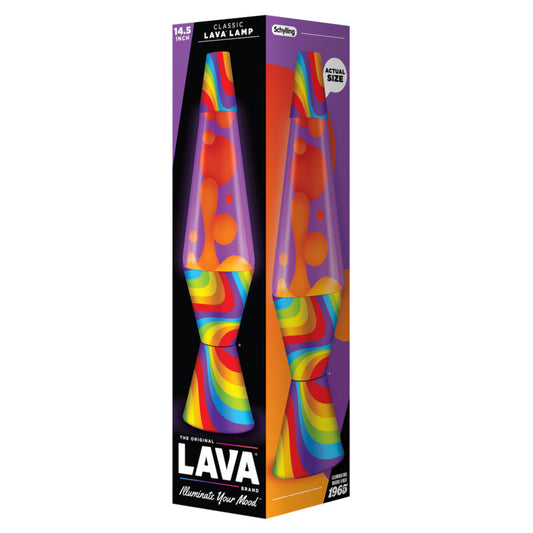 14.5″ Lava Lamp Flowing Color Bands - US 5723