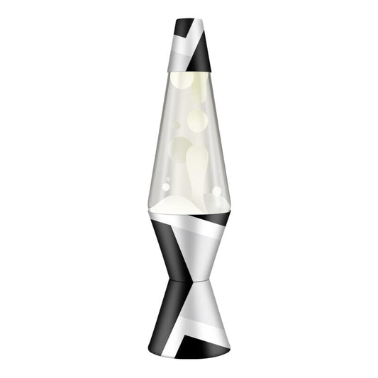 14.5″ Lava Lamp Polygonal White Tone - US 6916