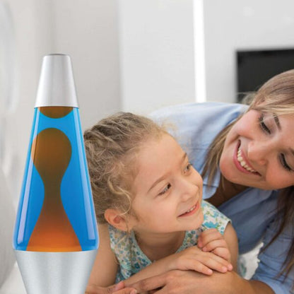 14.5” LAVA Lamp – Orange/Blue/Silver - US 6030