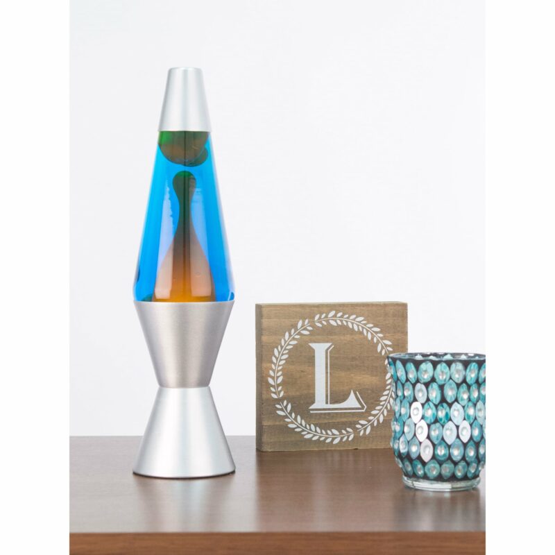 14.5” LAVA Lamp – Orange/Blue/Silver - US 6030