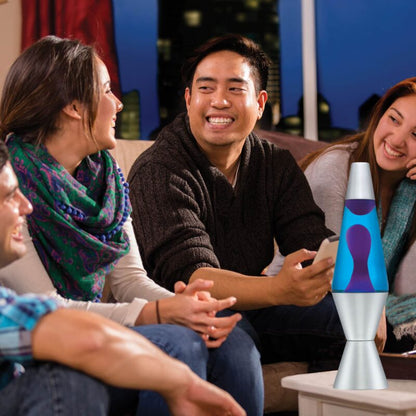 14.5″ LAVA Lamp – Purple/Blue/Silver - US 2940
