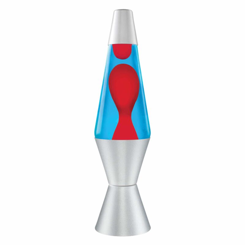 14.5″ LAVA Lamp – Red/Blue/Silver - US 9653