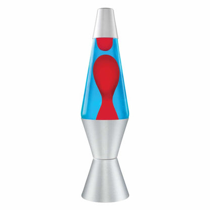 14.5″ LAVA Lamp – Red/Blue/Silver - US 9653