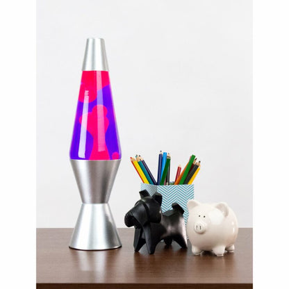 14.5” LAVA Lamp – Pink/Purple/Silver - US 6976
