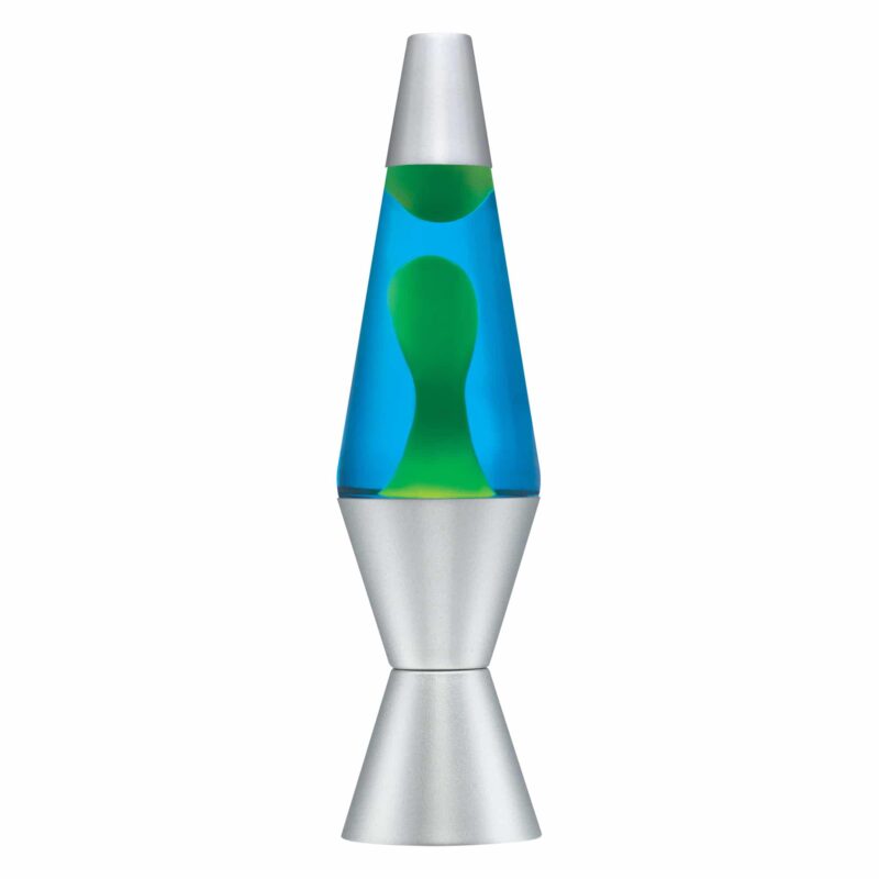 14.5” LAVA Lamp – Yellow/Blue/Silver - US 6165