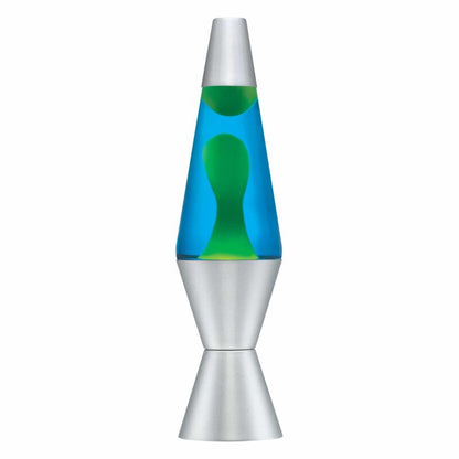 14.5” LAVA Lamp – Yellow/Blue/Silver - US 6165