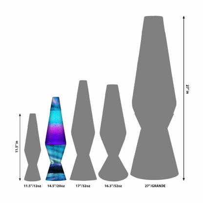 14.5″ LAVA Lamp Colormax Northern Lights – Glitter - US 6779