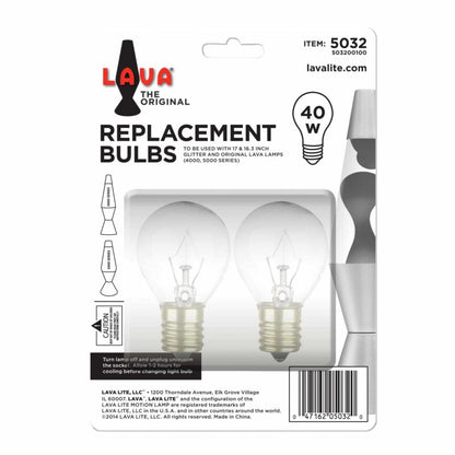 40W LAVA Lamp Light Bulb A15 - US 5125