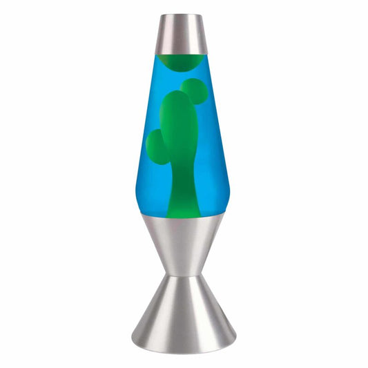 16.3″ LAVA Lamp – Yellow/Blue/Silver - US 5106