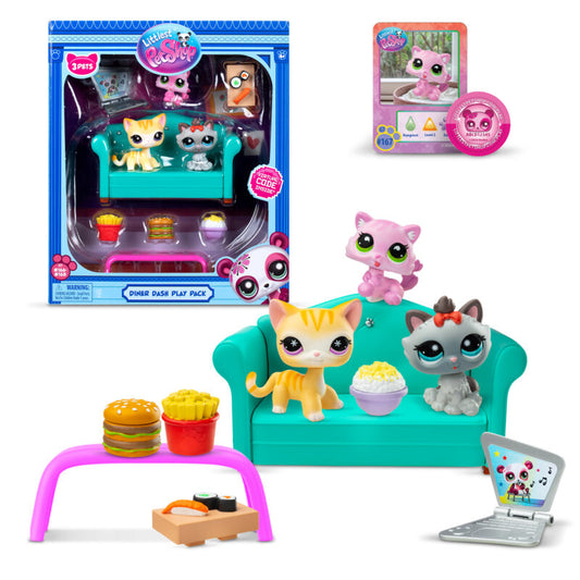 Littlest Pet Shop Diner Dash Play Pack - US 5596
