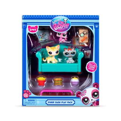 Littlest Pet Shop Diner Dash Play Pack - US 5596