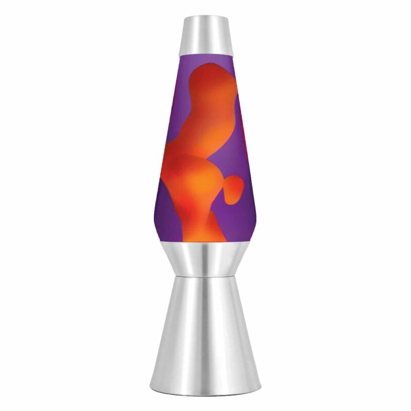27″ LAVA Lamp Grande – Yellow/Purple/Silver - US 3551