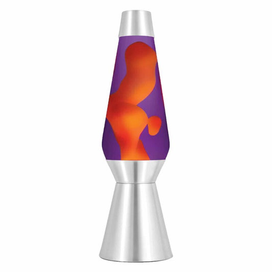 27″ LAVA Lamp Grande – Yellow/Purple/Silver - US 3551