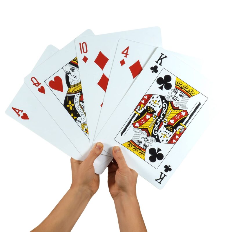 Jumbo Playing Cards - US 3185