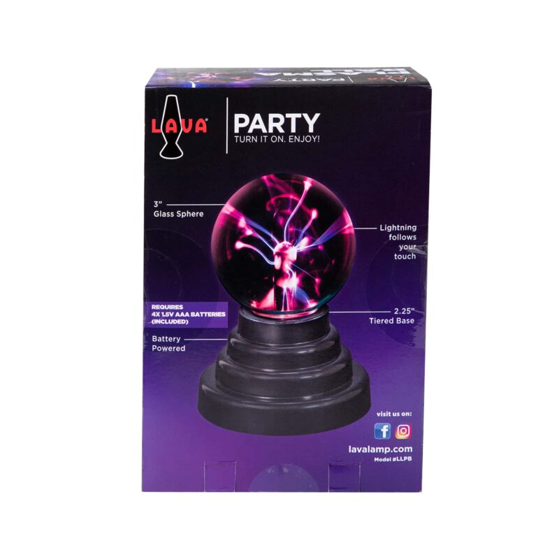3” LAVA Lamp Plasma Ball - US 7627