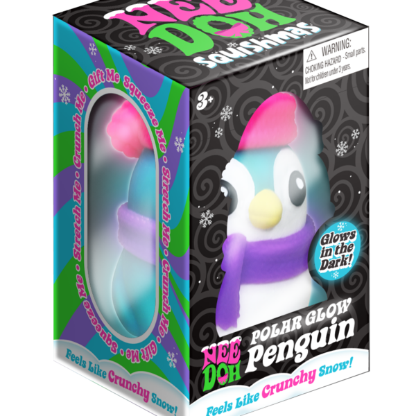 NeeDoh Polar Glow Penguin - US 8016