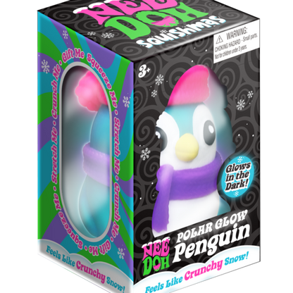 NeeDoh Polar Glow Penguin - US 8016