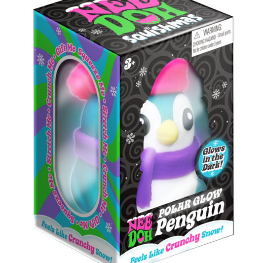 NeeDoh Polar Glow Penguin - US 8016