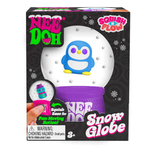 NeeDoh Squish N Flow Snow Globe - US 5059