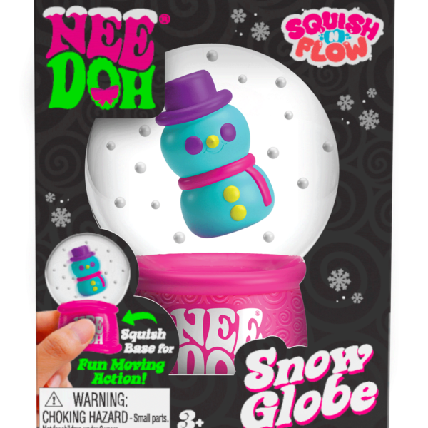 NeeDoh Squish N Flow Snow Globe - US 5059