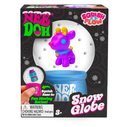 NeeDoh Squish N Flow Snow Globe - US 5059