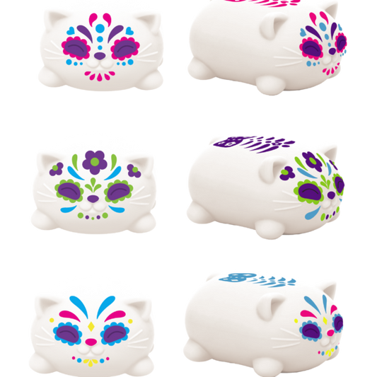 NeeDoh Sugar Skull Cats - US 4128