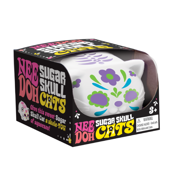 NeeDoh Sugar Skull Cats - US 4128